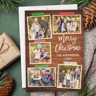 Cartão De Festividades Escova-Pincel Fita de Artesanato de Madeira de Nat