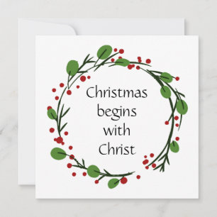 Cartão De Festividades Escritura do Sticker de Escritura de Natal Cristão