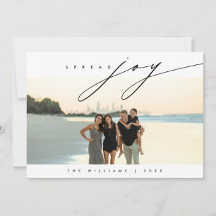 Cartão De Festividades Espalhar alegria, Layover de fotos da família de N