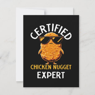 Cartão De Festividades Especialista em Nugget de frango certificado