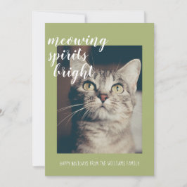 Cartão De Festividades Espíritos Metidos Brilham Seu Feriado De Fotos De 