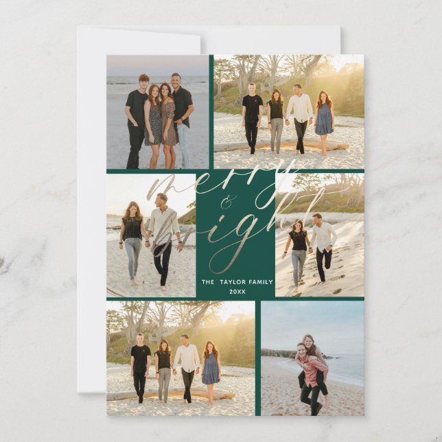 Cartão De Festividades Espuma dourada com Feliz rosa e Xadrez brilhante (Frente)