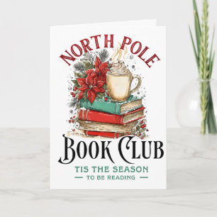 Cartão De Festividades Esta é a estação a ser lida