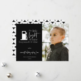 Cartão De Festividades Esta Pequena Luz Da Minha Foto De Humor Com Gás