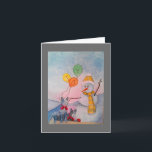 Cartão De Festividades Estação da alegria<br><div class="desc">Características deste design do Natal dois cães australianos do gado que desejam a todos a alegria por a estação e o ano inteiro completamente.</div>