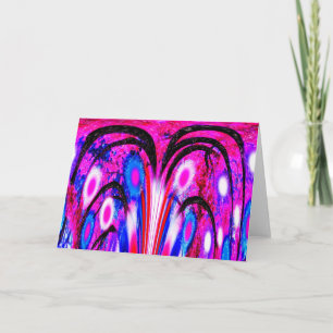 Cartão De Festividades Estações em Mudança