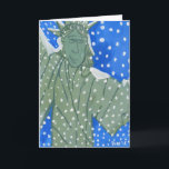 Cartão De Festividades Estátua da liberdade na neve por Joel Anderson<br><div class="desc">A estátua da liberdade na neve é um acrílico pintado mão original feito por Joel Anderson. Joel Anderson quer sua arte fazer pessoas sorrir. Começou tirar na idade 5. que pinta e os gráficos são uma paixão, e diversos de seus trabalhos têm sido publicados já. Joel aprecia compartilhar de sua...</div>