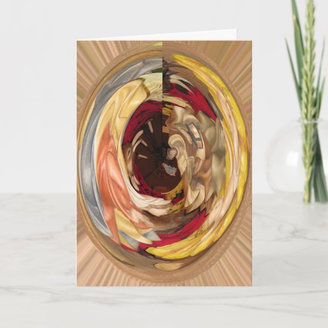 Cartão De Festividades Esteja Parado - Natividade (Frente)