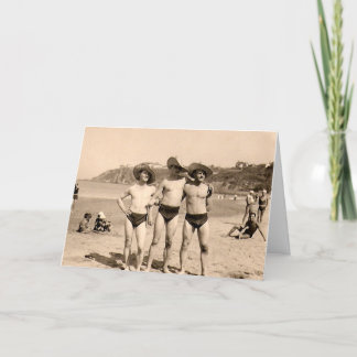 Cartão De Festividades Estes chapéus fazem-nos o gay do olhar?