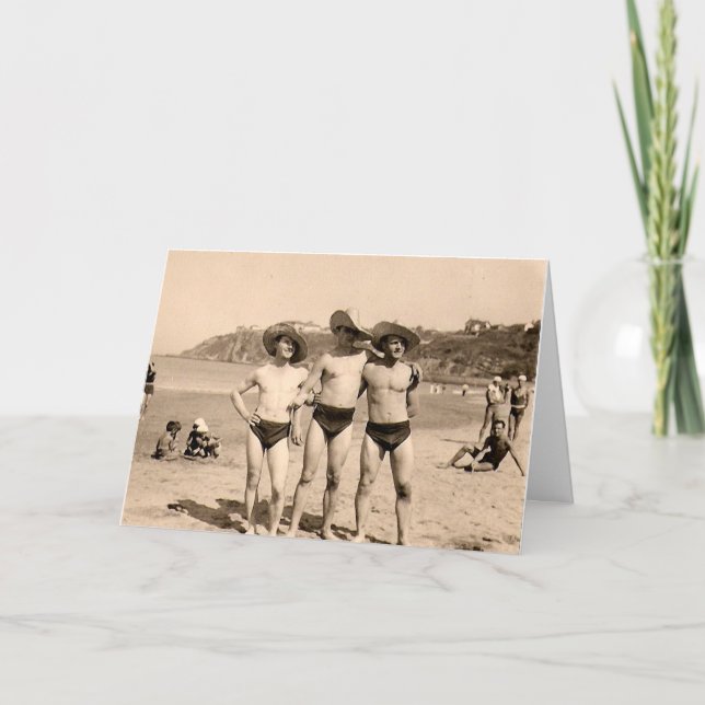 Cartão De Festividades Estes chapéus fazem-nos o gay do olhar? (Frente)