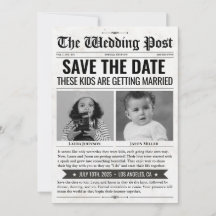 Estes Miúdos Estão se Casando Jornal de Casamento