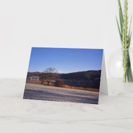 Cartão De Festividades Esthwiate Water Winter