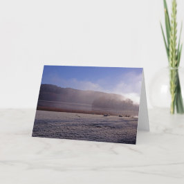 Cartão De Festividades Esthwiate Water Winter