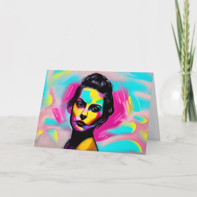 Cartão De Festividades Estou aqui por você | Apoio à Amizade (Frente)