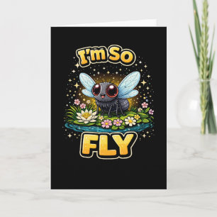 Cartão De Festividades Estou Tão Fly