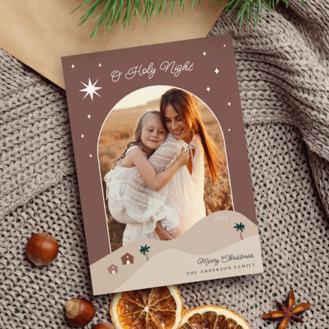 Cartão De Festividades Estrela da Foto de Belém (Criador carregado)