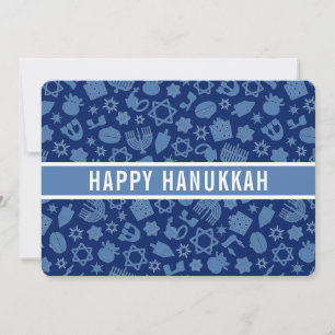 Cartão De Festividades Estrela Feliz de Hanukkah de David Cute Trendy