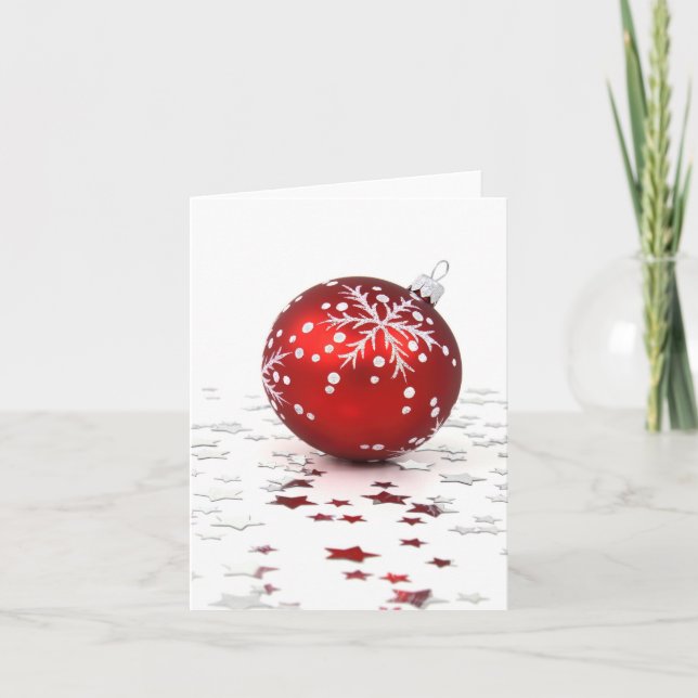 Cartão De Festividades Estrelas de Natal (Frente)