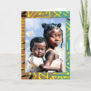 Cartão De Festividades Étnica