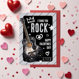 Cartão De Festividades Eu acho que você é demais Valentines para crianças