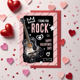 Cartão De Festividades Eu acho que você é demais Valentines para crianças