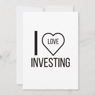 CARTÃO DE FESTIVIDADES EU ADORO INVESTIR