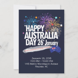 Cartão De Festividades "EU AMO A AUSTRÁLIA" Dia da Austrália 26 de Janeir