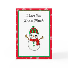 Eu Amo Você Muito Neve, Trocadilho do Boneco de Ne