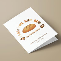 Eu Amo Você Pãozinho Doce Padeiro Pun Valentim Eng
