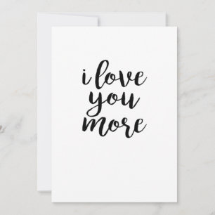 Cartão De Festividades Eu Amo Você Projeto de Amor Mais Elegante