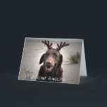 Cartão De Festividades Eu estou pronto<br><div class="desc">Um presente maravilhoso para alguma pessoa do cão,  mas especialmente para um amante de Labrador.</div>