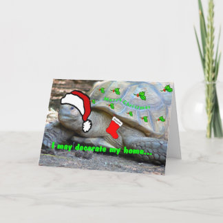 Cartão De Festividades Eu não tenho uma chaminé, papai noel!