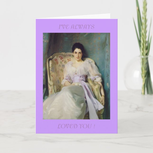 CARTÃO DE FESTIVIDADES EU SEMPRE TE AMEI! (Frente)