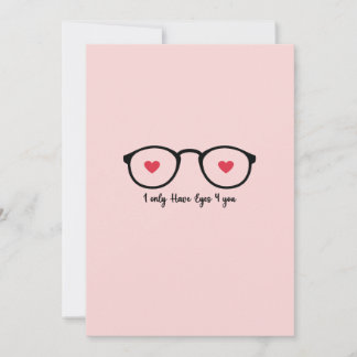 Cartão De Festividades Eu só tenho olhos para você