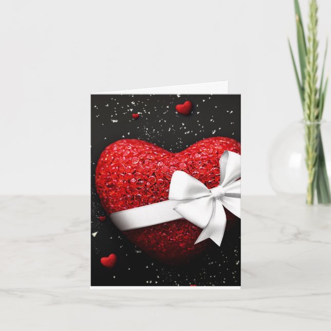 Cartão De Festividades Eu te amo 365 dias por ano (Frente)