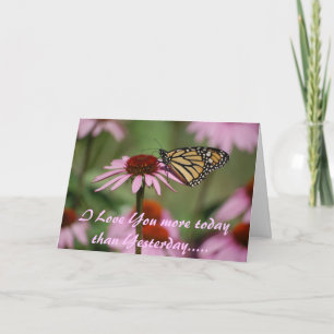 Cartão De Festividades Eu Te Amo Mais Hoje