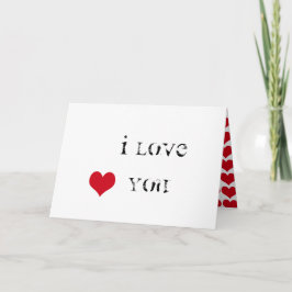 Cartão De Festividades Eu Te Amo Muito Dia de os namorados