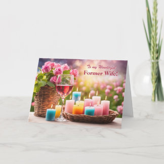Cartão De Festividades Ex Esposa Feliz Dia das Mães