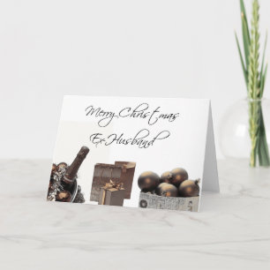 Cartão De Festividades Ex-Marido Feliz Natal