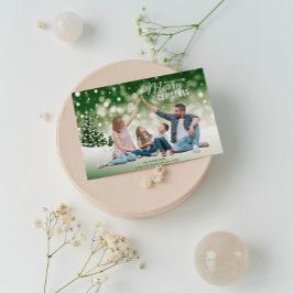 Cartão De Festividades Exclusivo de Natal da Família