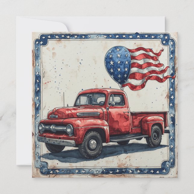 Cartão De Festividades Explorador de Sinalizador do Heartland: Glória do  (Frente)