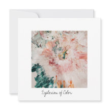 Explosão de Placa de Feriado Plano do Quadrado de 