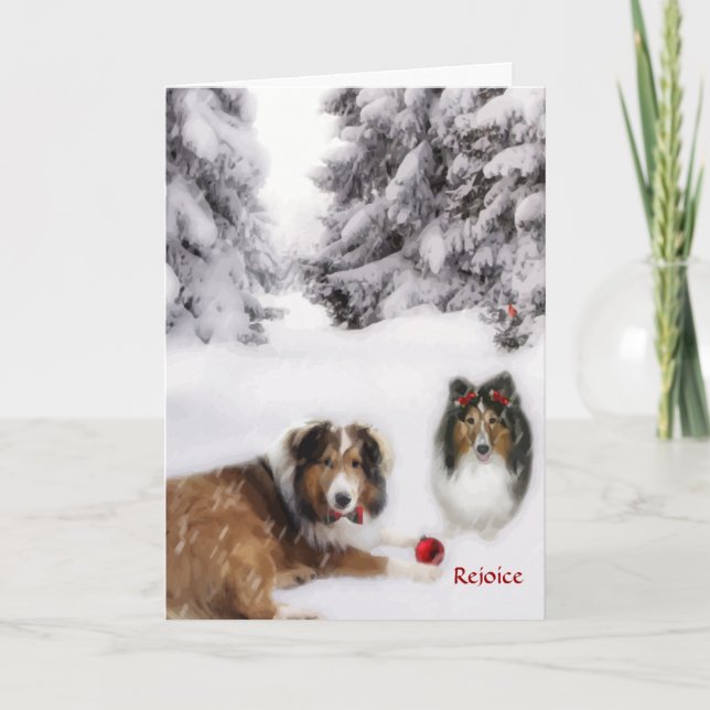 Cartão De Festividades Exulte (Frente)