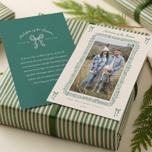 Cartão De Festividades Fa La Arco Vintage Sheet Music Photo Christmas