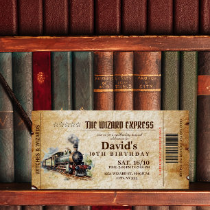 Cartão De Festividades Fabuloso Aniversário de criança Magical Party