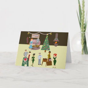 Cartão De Festividades Faça Feliz!