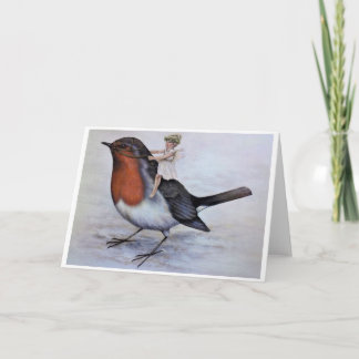 Cartão De Festividades Fada do Natal