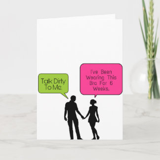 Cartão De Festividades Fale Sujo Comigo.