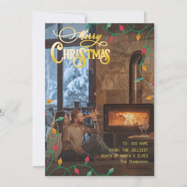 Cartão De Festividades Família de Férias de Natal do Bunch, o melhor Nata (Frente)