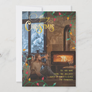 Cartão De Festividades Família de Férias de Natal do Bunch, o melhor Nata